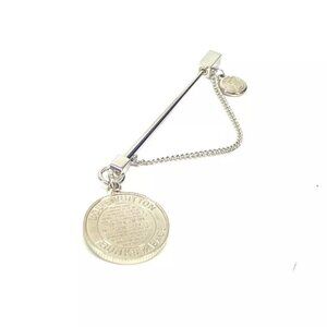 LOUIS VUITTON Charm Brooch Traveler Stamps Accessories Brooch